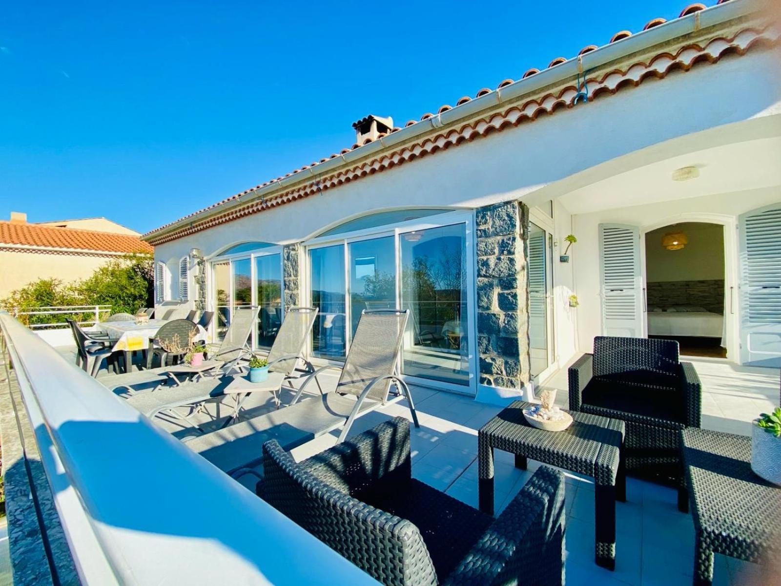 Villa Montalbo Vue Mer De 2 A 10 Personnes Cargèse Buitenkant foto