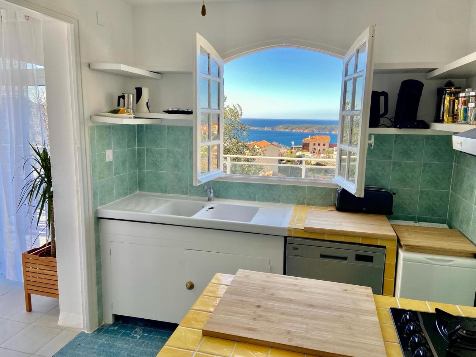 Villa Montalbo Vue Mer De 2 A 10 Personnes Cargèse Buitenkant foto
