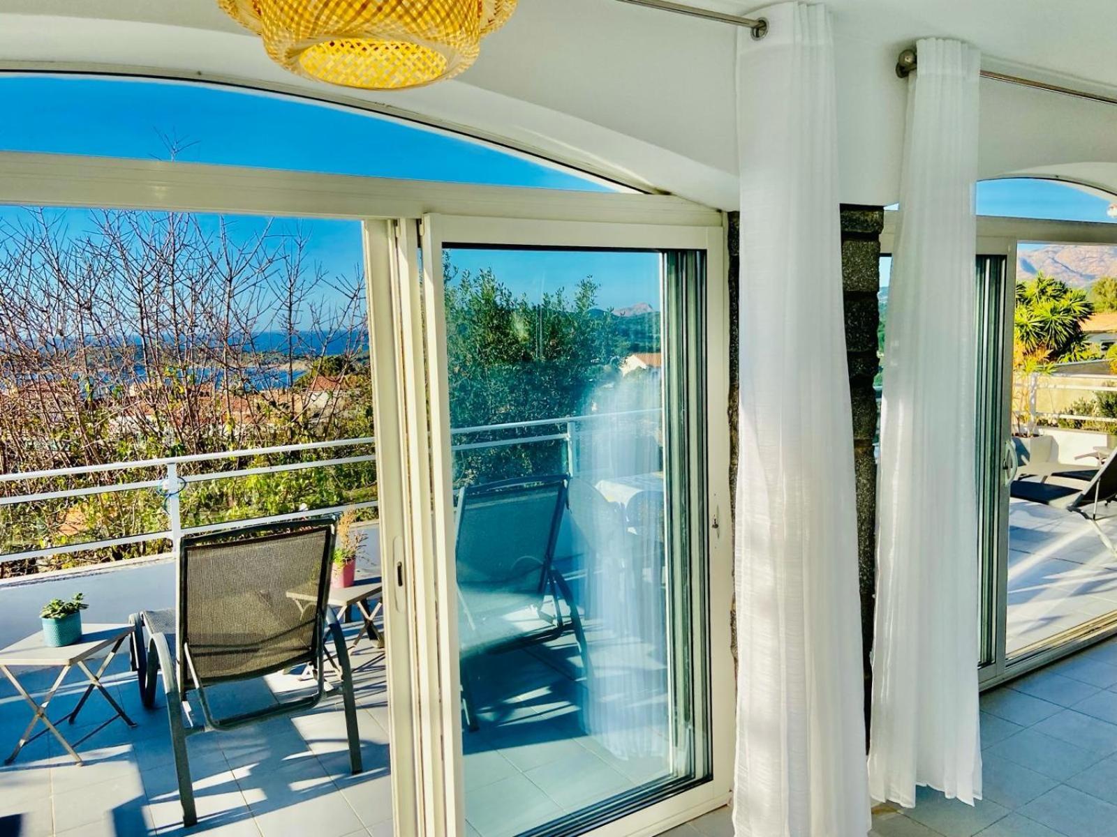 Villa Montalbo Vue Mer De 2 A 10 Personnes Cargèse Buitenkant foto