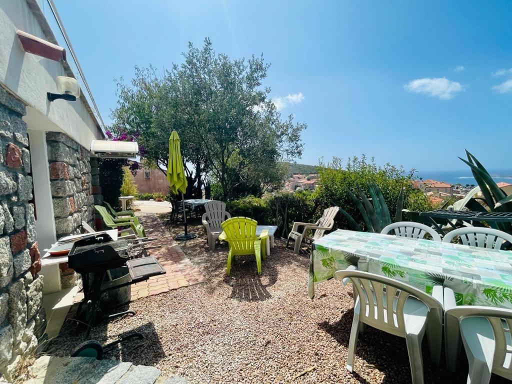 Villa Montalbo Vue Mer De 2 A 10 Personnes Cargèse Buitenkant foto